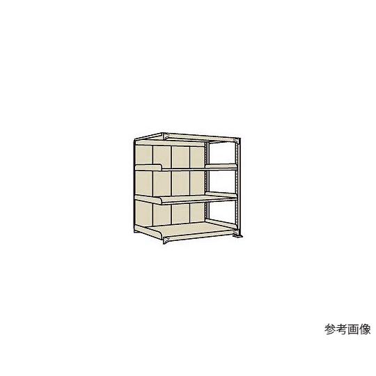 ラークラック パネル付 150kg/段 連結 高さ1500mm 4段タイプ W900×D300×H1...