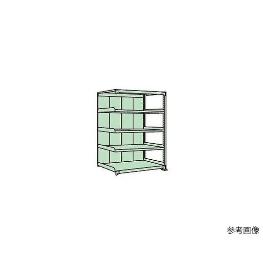 ラークラック パネル付 150kg/段 連結 高さ2100mm 5段タイプ W1800×D300×H...