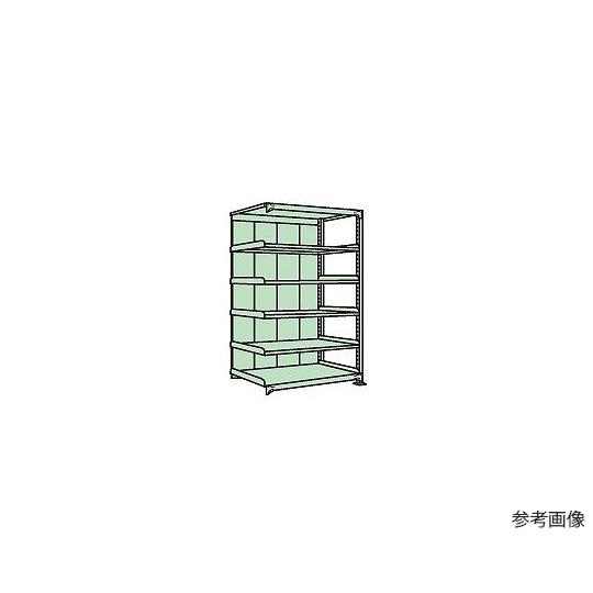 ラークラック パネル付 150kg/段 連結 高さ2100mm 6段タイプ W900×D450×H2...