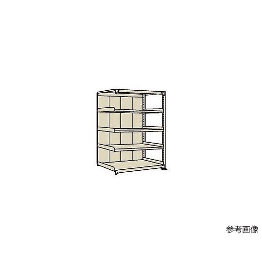ラークラック パネル付 150kg/段 連結 高さ1800mm 5段タイプ W900×D300×H1...
