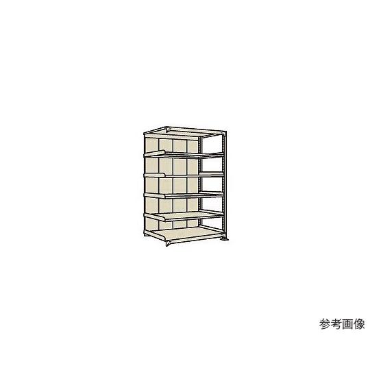 ラークラック パネル付 150kg/段 連結 高さ2100mm 6段タイプ W900×D300×H2...
