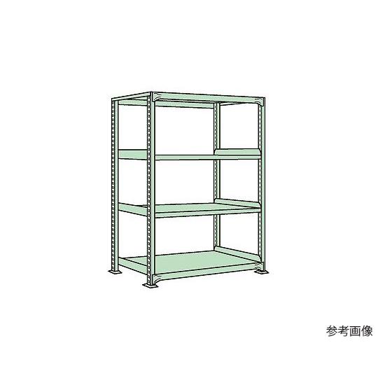 中軽量棚NE型 200kg/段 単体 高さ1200mm 4段タイプ W900×D300×H1200m...