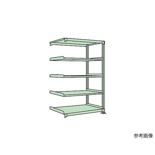 中量棚C型 500kg/段 連結 高さ2400mm 5段タイプ W900×D600×H2400mm ...