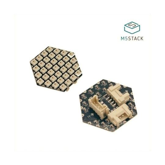 M5Stack用NeoPixel互換LED搭載 六角形ユニット M5Stack M5STACK-A0...