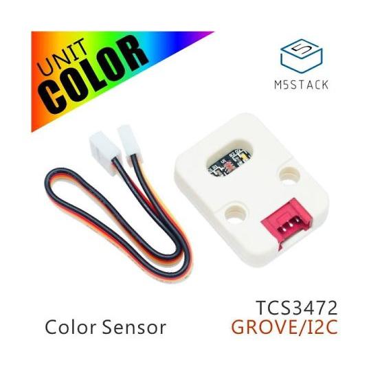 M5Stack用カラーセンサユニット M5Stack M5STACK-COLOR-UNIT (64-...