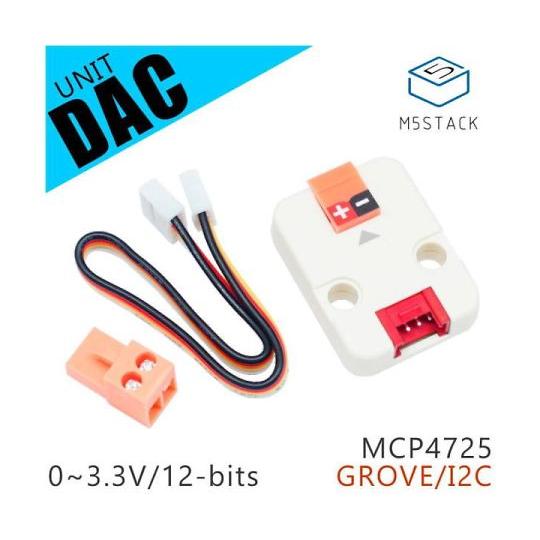 M5Stack用DACユニット M5Stack M5STACK-DAC-UNIT (64-5636-...