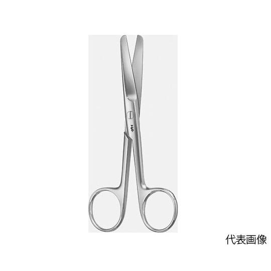 外科剪刀 スタンダード 鈍/鈍 直 全長130mm ビー・ブラウンエースクラップ BC313R (6...