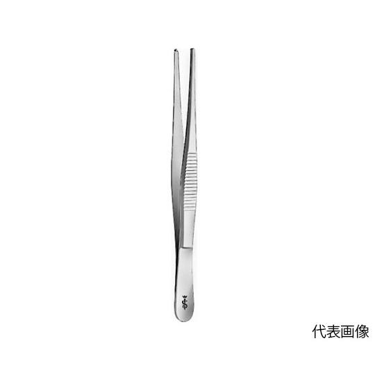 組織ピンセット スタンダード 有鈎 1×2爪 全長20cm ビー・ブラウンエースクラップ BD561...