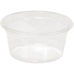 惣菜容器 バイオカップ 丸型 本体 120BL 50枚入 リスパック 4450805 (64-6430-02)