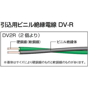 引込用ビニル絶縁電線DV-R 50m巻 行田電線 DV-R 2.0MMX2C (64-6459-69)｜A1ショップ 土日・祝日・夏季・年末年始休業