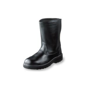 樹脂先芯ウレタン2層半長靴 黒 29cm エンゼル 介護用品 AZ311 (64-6535-23)