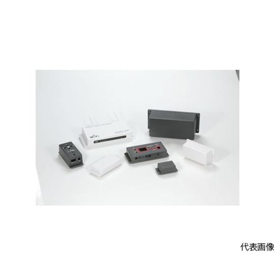 足付難燃性プラケース W35.4×H22×D50 ダークグレー タカチ電機工業 TWF4-2-5D ...