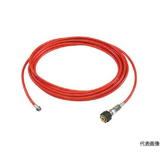 1/4PU洗管ホース コック無 20m クイックカプラ仕様 アサダ HD03223 (64-6749...