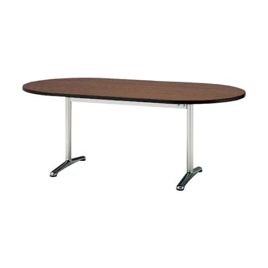 ミーティングテーブル 楕円型 1500X900 ローズ 藤沢工業 ATT-1590RS R (64-...
