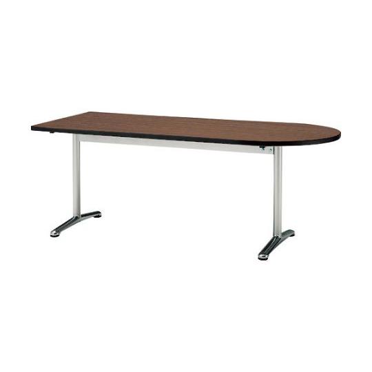 ミーティングテーブル 半楕円型 1800X900 ローズ 藤沢工業 ATT-1890US R (64...
