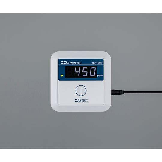 二酸化炭素濃度測定器 ガステック CD-1000 (64-7722-46)