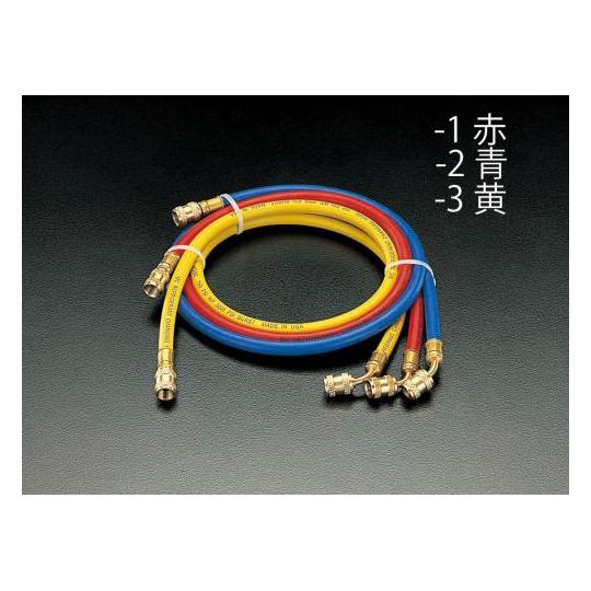 100cm/黄 R12・R22・R502 チャージングホース EA104AK-3 (64-7815-...