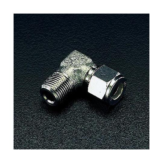 R 3/8"x12mm ユニオン エルボ/ステンレス製 EA425CF-123 (64-7847-0...
