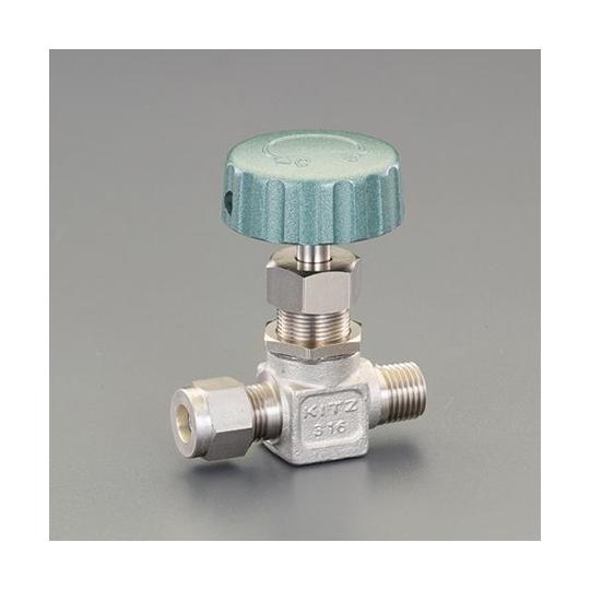 12mm x R1/4" ニードルバルブ ステンレス製 EA470CM-405 (64-7857-7...