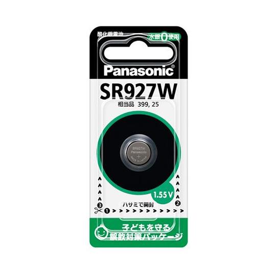 SR927W 1.55V 酸化銀電池 時計用 パナソニック EA758YE-30 (64-7915-...