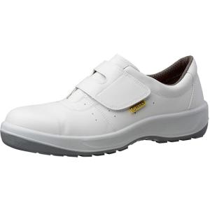 JIS規格 安全靴 マジックタイプ 静電 ホワイト 24.5cm ミドリ安全 MSN395S-W-24.5 (64-8050-68)の商品画像