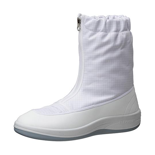 ミドリ安全 男女兼用 静電作業靴 エレパスクリーンブーツ ホワイト 27.0cm SU551-27....