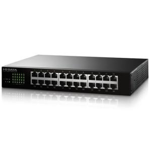 アイオーデータ機器 Gigabit対応スイッチングハブ ETG-ESH24NC (64-8071-09)の商品画像