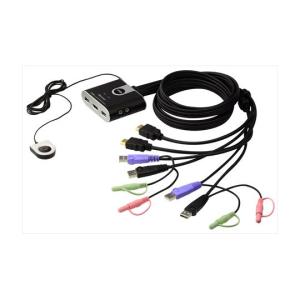 HDMI・オーディオ対応 2ポートUSB KVMPスイッチ ATENジャパン CS692 (64-8301-28)