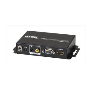 スケーラー搭載HDMI → オーディオ・VGAコンバーター ATENジャパン VC812 (64-8303-09)