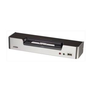 DVIデュアルモニタ/オーディオ 2ポートUSB KVMPスイッチ ATENジャパン CS1642A (64-8303-11)