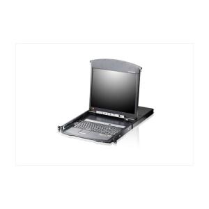 17インチLCD KVMドロワー ショートレール ATENジャパン KL1508AiMJJS (64-8303-14)
