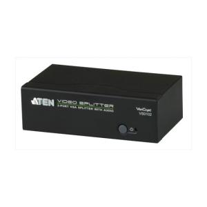 2ポート VGA・オーディオ分配器 ATENジャパン VS0102 (64-8303-90)