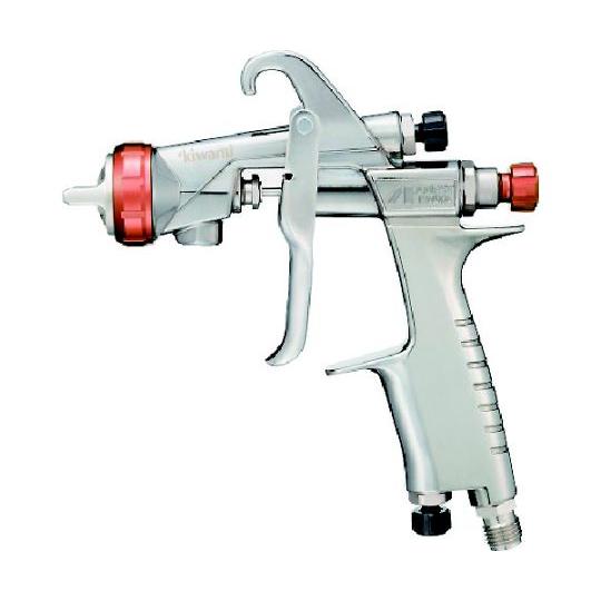 自動車補修専用スプレーガン (重力式)  ノズル口径 Φ1.3 吹付空気圧力0.20MPa KIWA...