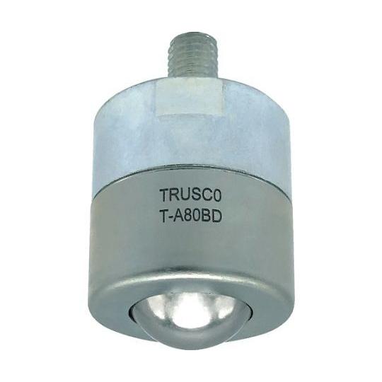 トラスコ中山 ボールキャスター切削加工品 下向き T-A80BD (64-8712-61)