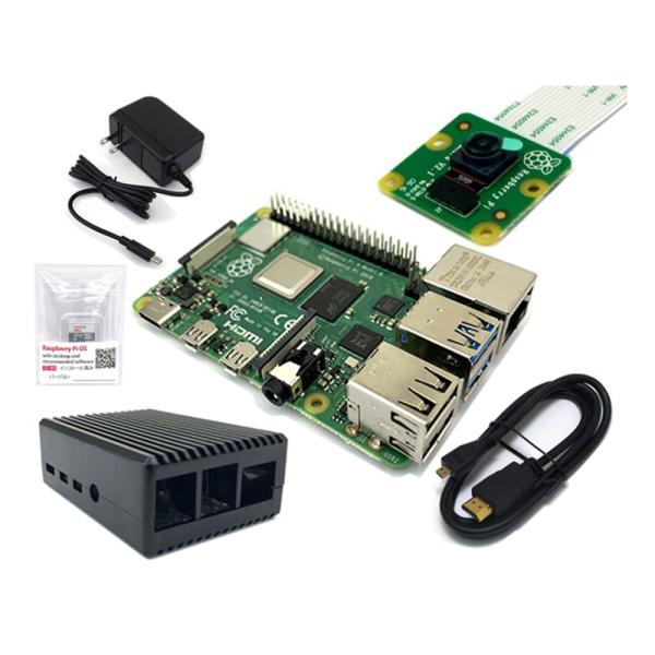 Raspberry Pi 4B 8GB スターターセット/レギュラー 共立電子産業 RASPi4-R...