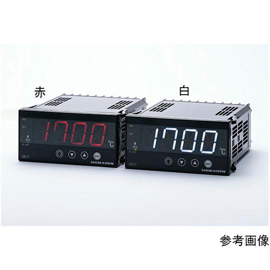 ディジタル指示計 赤色、電流入力用 シマデン SD17-490-00000 (64-8909-84)