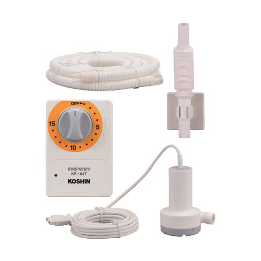 バスポンプ ミニポンディ ４ｍホース タイマー付き 工進 KP-104TH (64-9479-91)