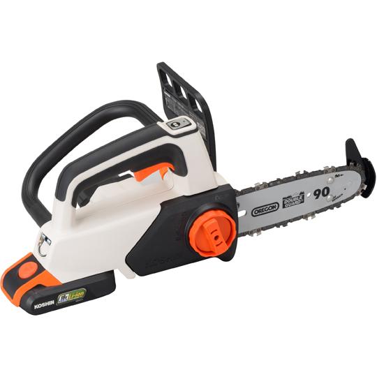 充電式チェンソー １８Ｖ ２．０Ah スマートシリーズ 工進 SCS-1820 (64-9481-9...