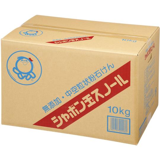 シャボン玉石けん 粉石けんスノール紙袋 10kg  (64-9507-34)