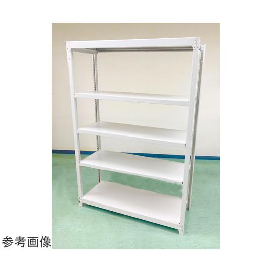 中軽量ボルトレスラック らくらくラック 増連 H2100×W1500×D600mm 天地5段増連 S...