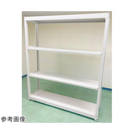 中量ボルトレスラック 増連 H1800×W1500×D600mm 天地4段増連 明興関包スチール M...