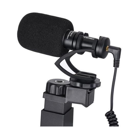 スマートフォン用ショットガンマイクキット COMICA CVM-VM10-K2 (65-0279-3...