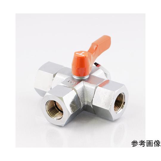 アソー エースボール4W 内ネジ型 PT3/8 内 ×PT3/8 内 ×PT3/8 内 ボア径6mm...