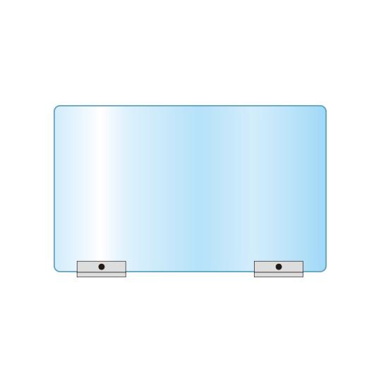 アクリルパーテーション 600×900mm 常磐精工 APT600X900 (65-0293-16)