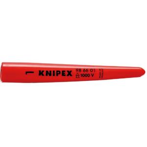 KNIPEX 絶縁スリップオンキャップ1000V 80mm 9866-01 (65-0303-17)の商品画像