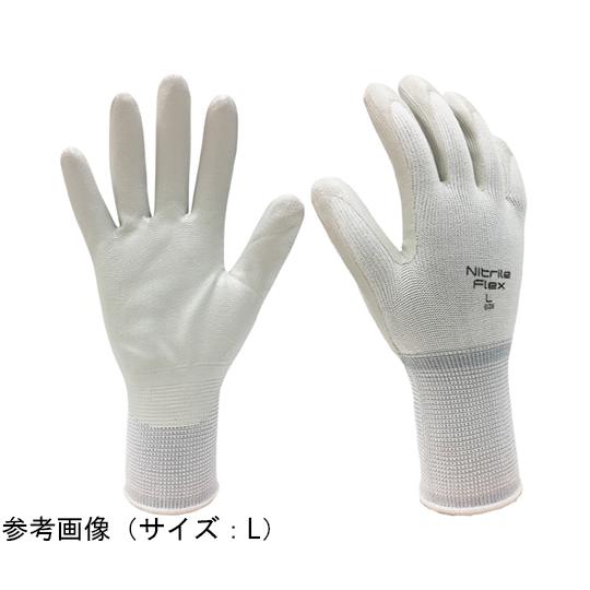 ACE 手袋 ニトリル背抜き手袋 ニトフレックス 3双組 Mサイズ AG752-M (65-0307...