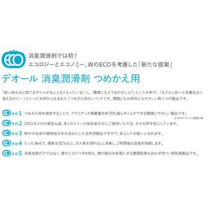 デオールTM 消臭潤滑剤 つめかえ用 コロプラ...の詳細画像1