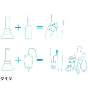 コンビーン ツーピース 収尿器と皮膚保護剤テー...の詳細画像2