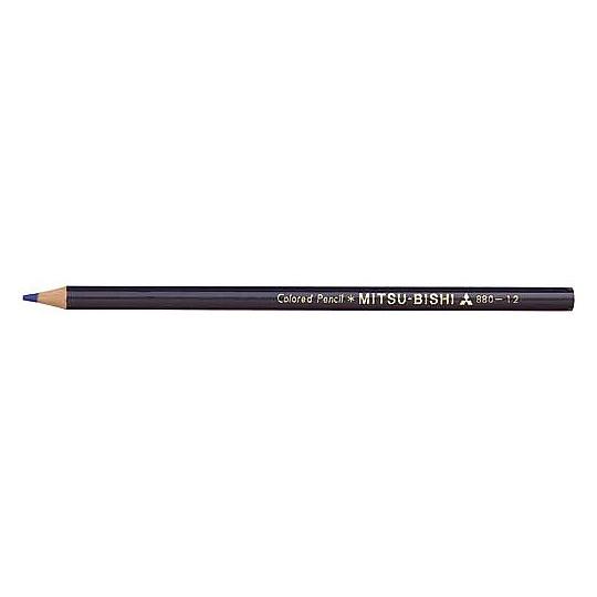 三菱鉛筆 色鉛筆880 12 紫 12本入  (65-0386-51)
