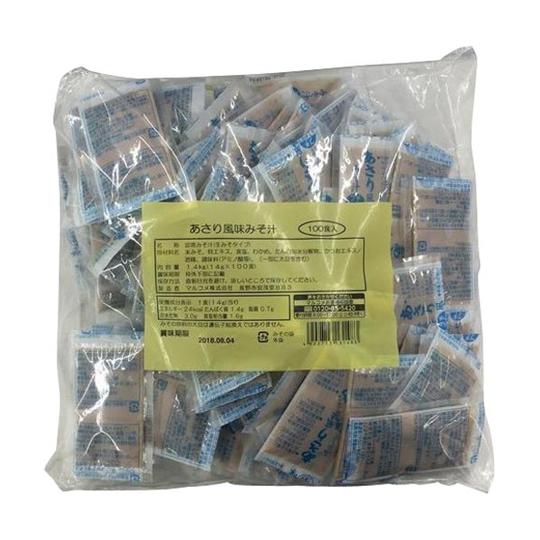 業務用生みそ汁あさり100食 マルコメ 131483 (65-0414-82)